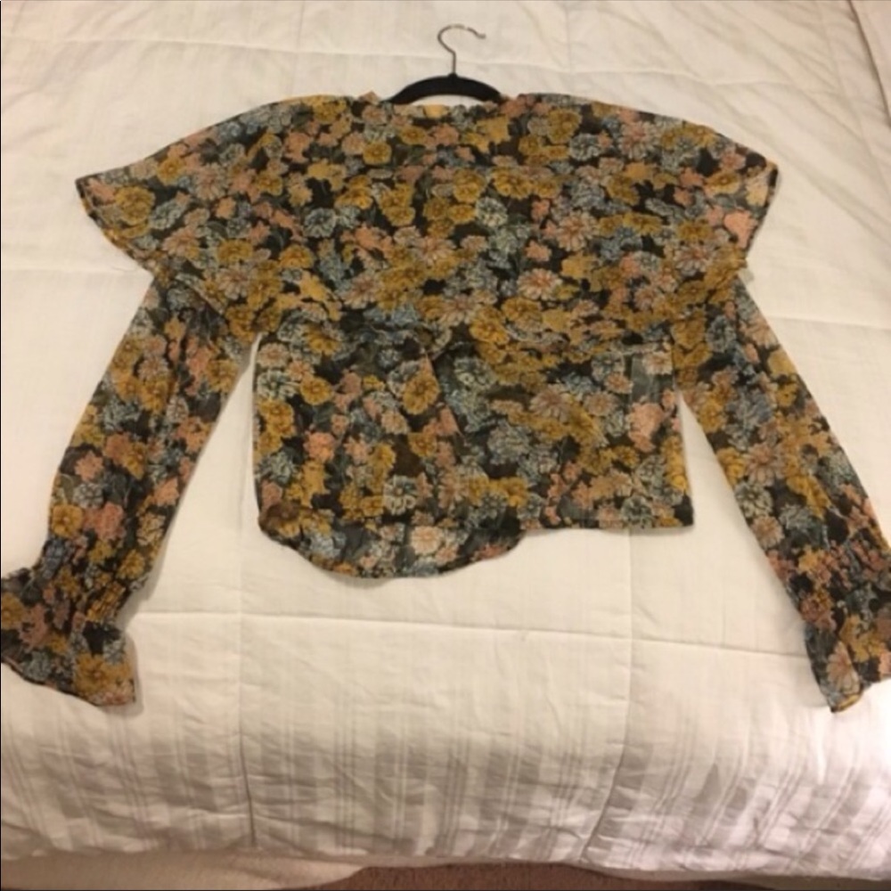 Zara Floral Top